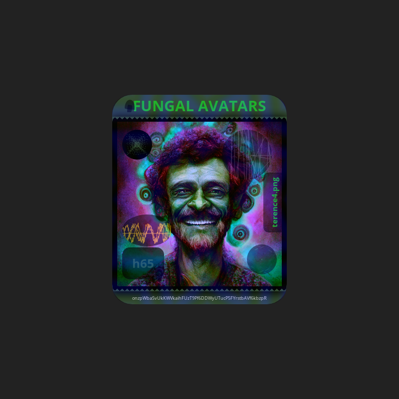 FUNGAL AVATARS vol I #6 static token preview