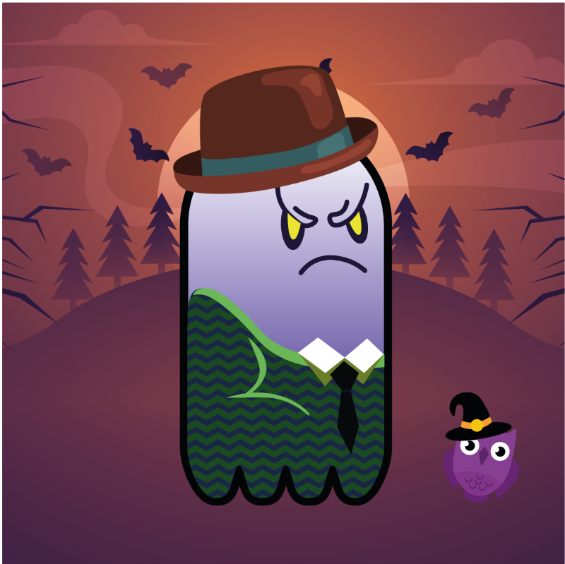 Mystery Ghost #8 static token preview