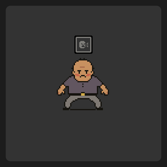 Tiny Boomer #3 static token preview