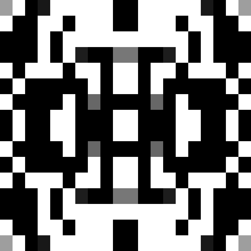 QR Glyphs Invaders #2 static token preview
