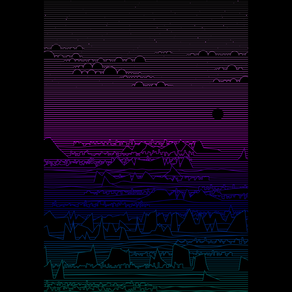 lightscapes//linescapes//darkscapes #18 static token preview