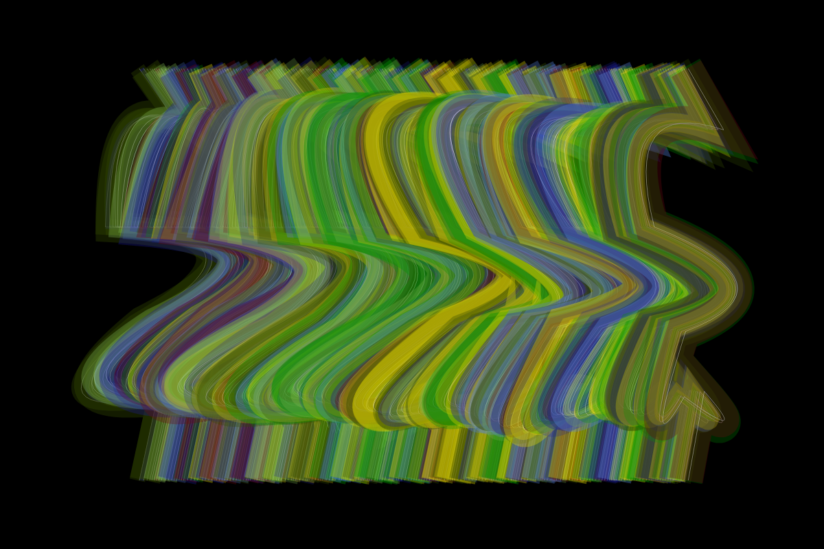 bezierSweep(color studies) #21 static token preview