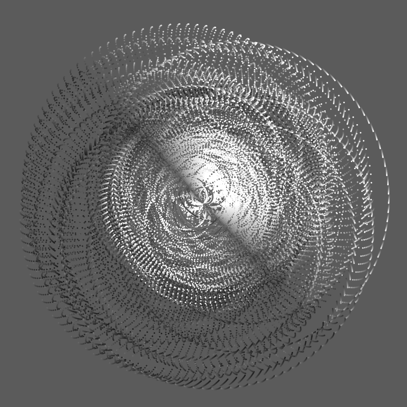 Harmonic Generative Spiral #1 static token preview