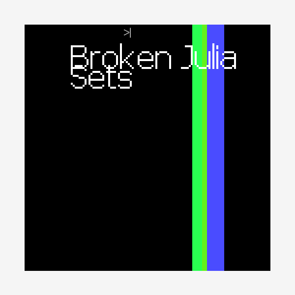 BROKEN JULIA SETS 1.0 #6 static token preview