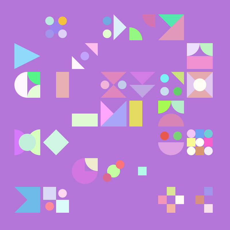 Confetti Shapes #56 static token preview