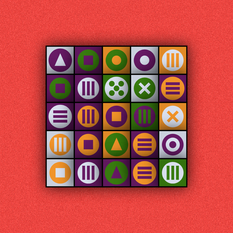 Geometry Painting No.3 #18 static token preview