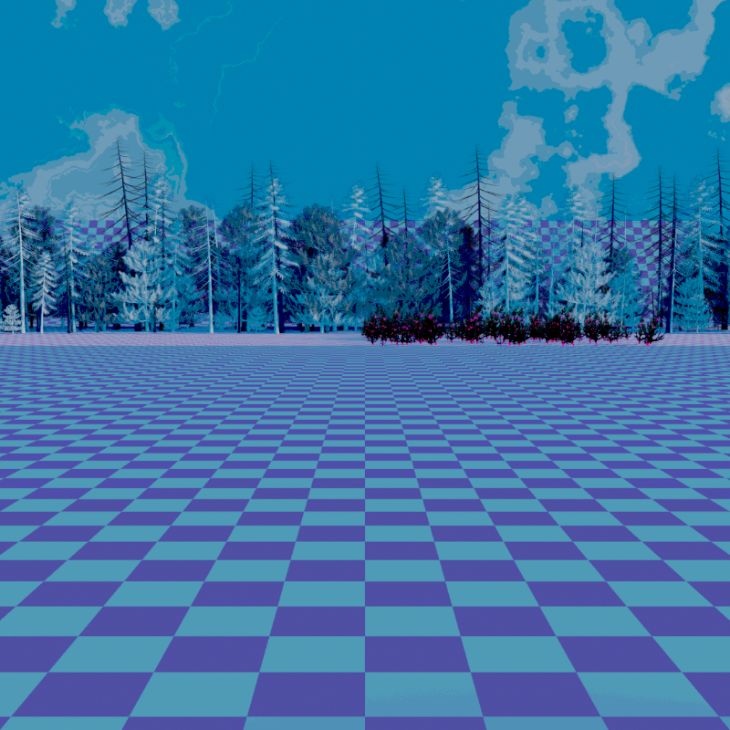 CRT Landscapes #7 static token preview