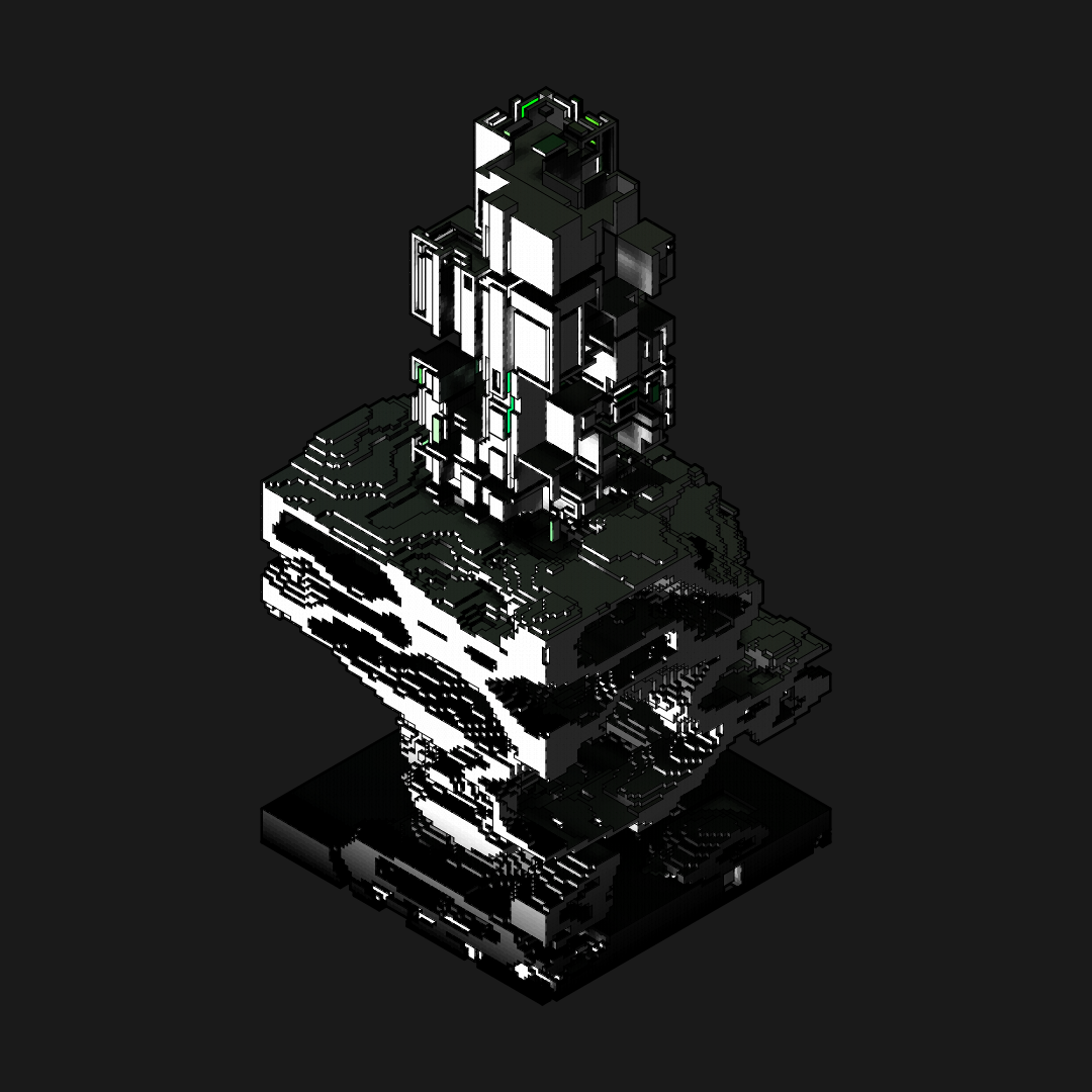 Isofrag generator series II #7 static token preview
