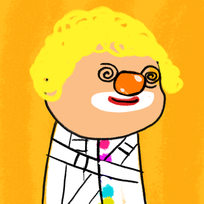 Peculiar clown #25 static token preview
