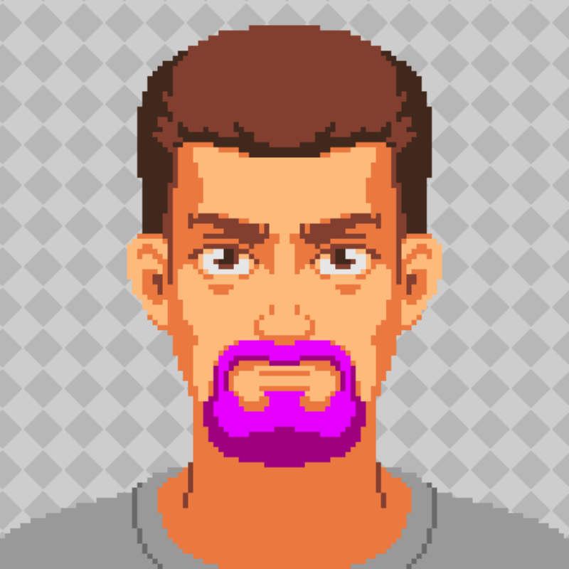 MO Beard #3 static token preview