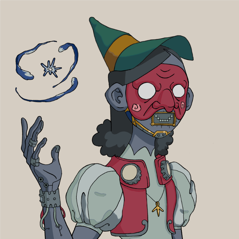 Wiz Punks #8 static token preview