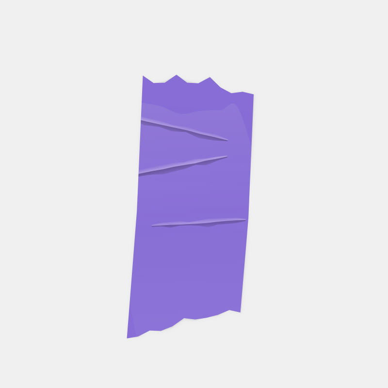 A scrap of vinyl tape #19 static token preview
