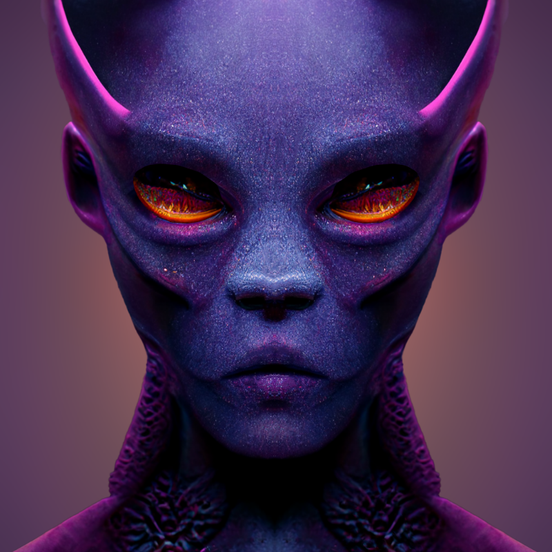 AI Aliens #1 static token preview