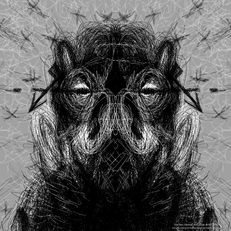 One Tezo Drawings_614+ #15 static token preview