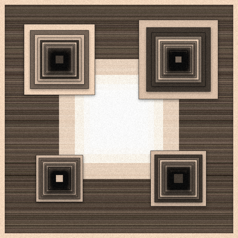Minimal Squares #4 static token preview