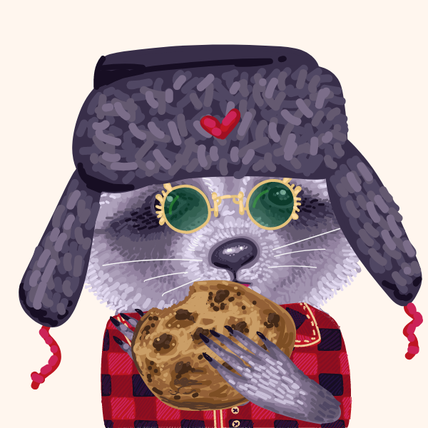 Cool Raccoon Collection #46 static token preview