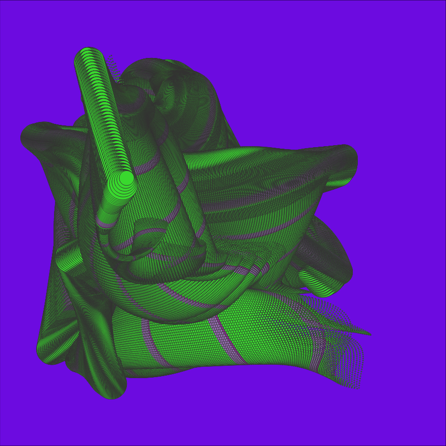 Warping Wobbling Worms #21 static token preview