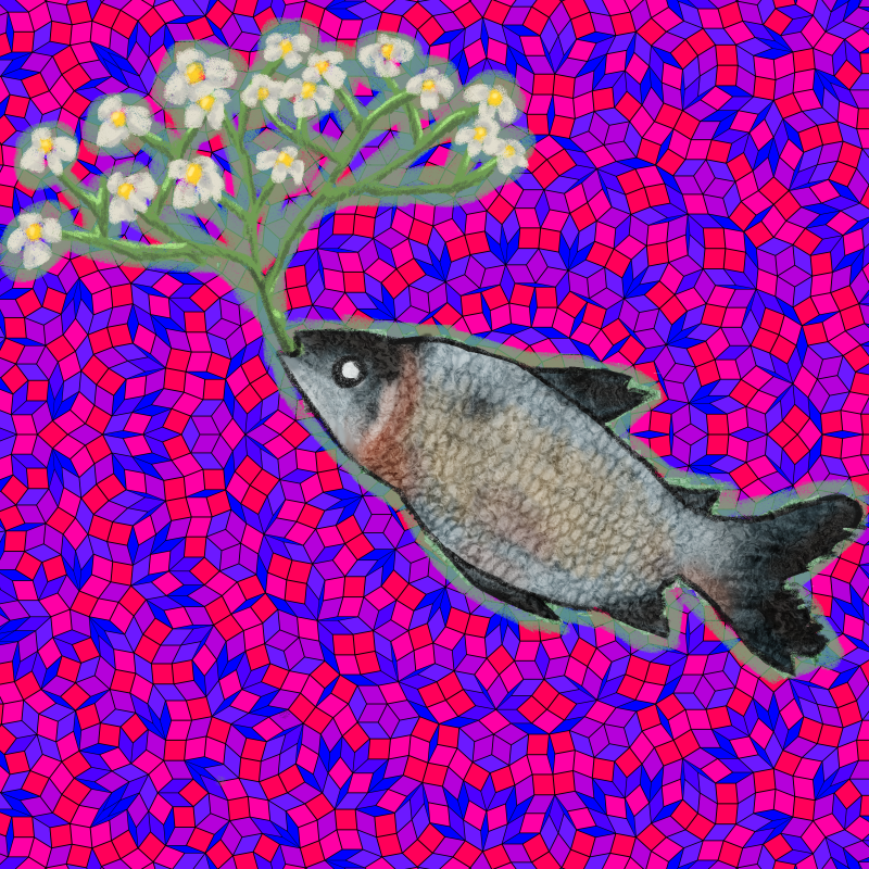Flower Fish #3 static token preview