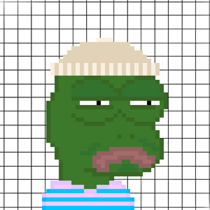 LITTLE PEPE CLUB (fxhash 1.0 batch) project preview