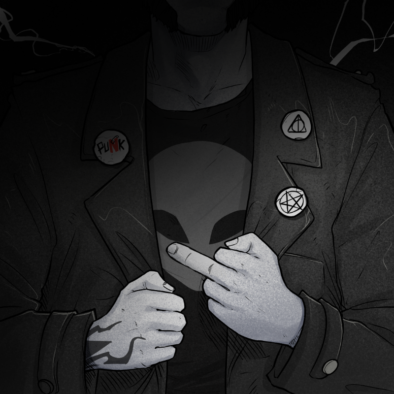 PUNX NOT DEAD #493 static token preview
