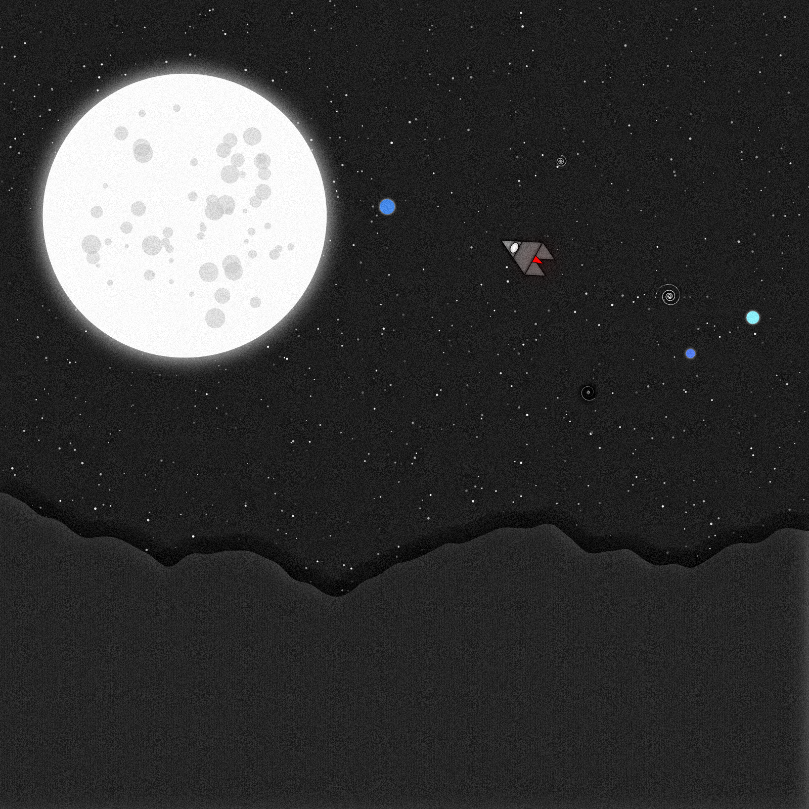 Space Thoughts #20 static token preview