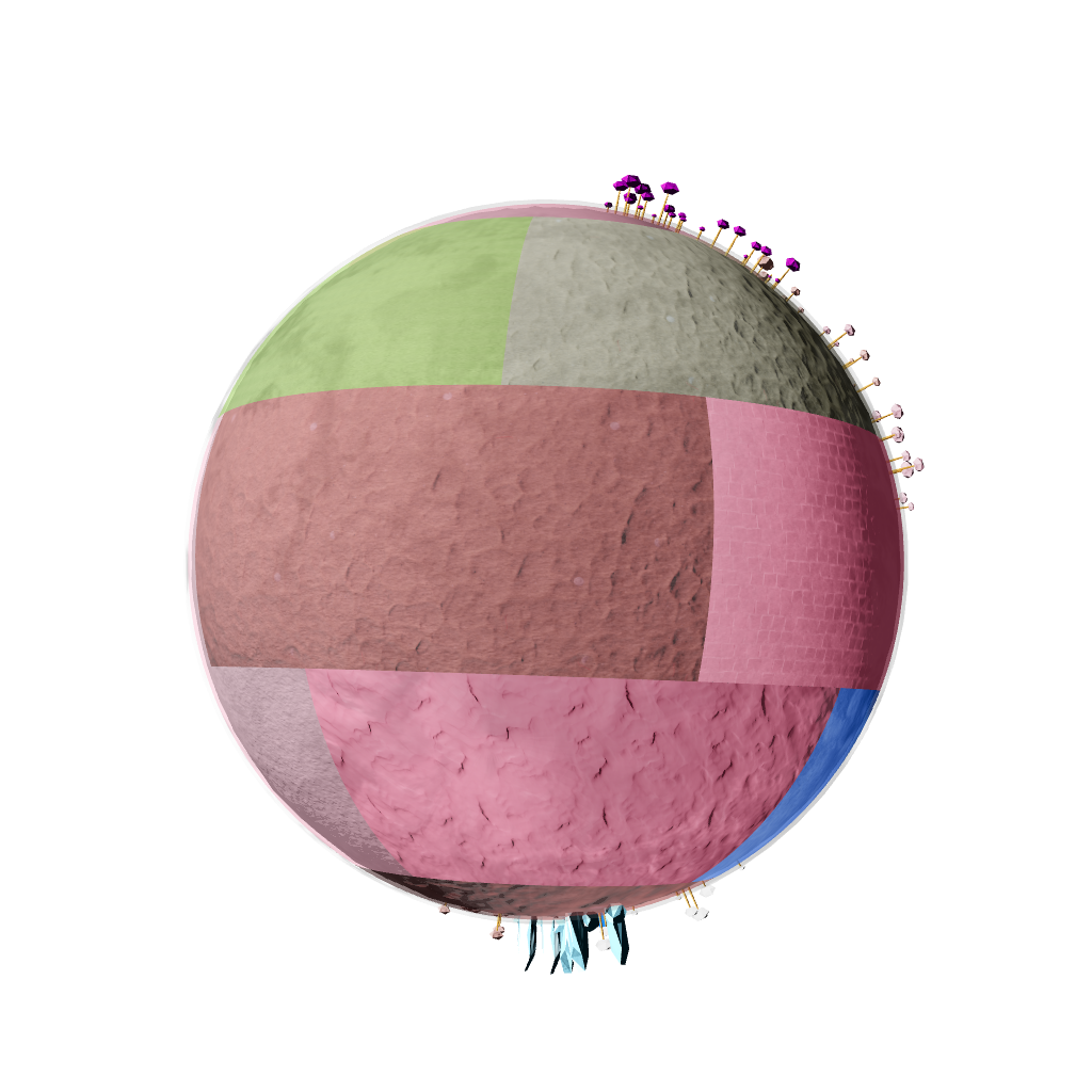 Exoplanets in texture #22 static token preview