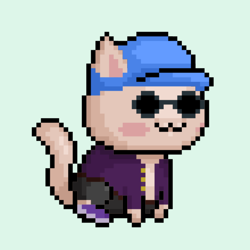 KittyTheCat #4 static token preview