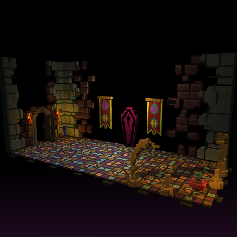 8-bit Dungeons #18 static token preview