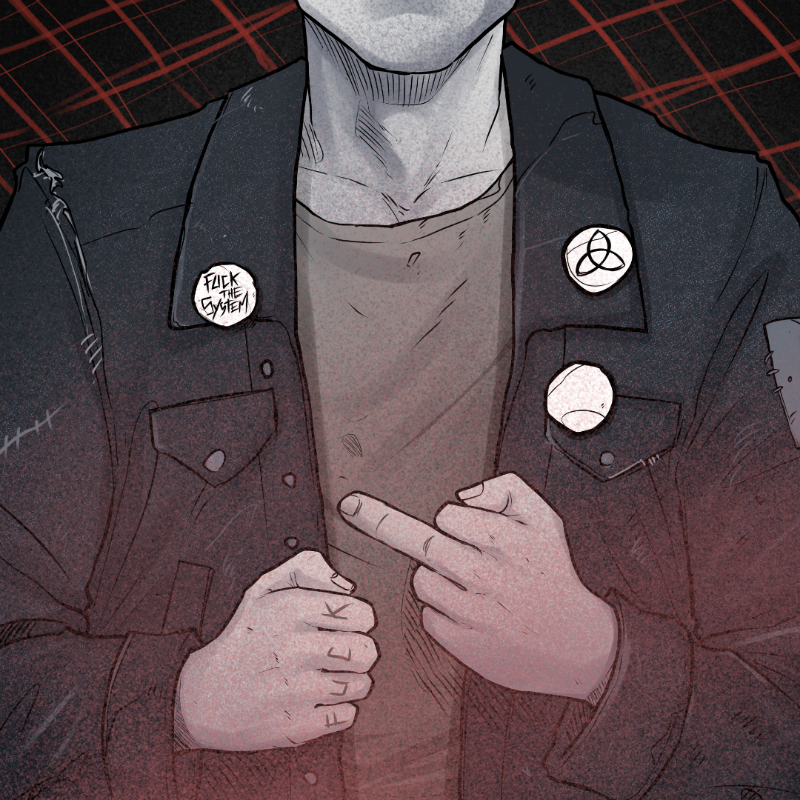 PUNX NOT DEAD #131 static token preview