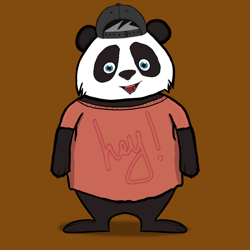Young Panda #5 static token preview