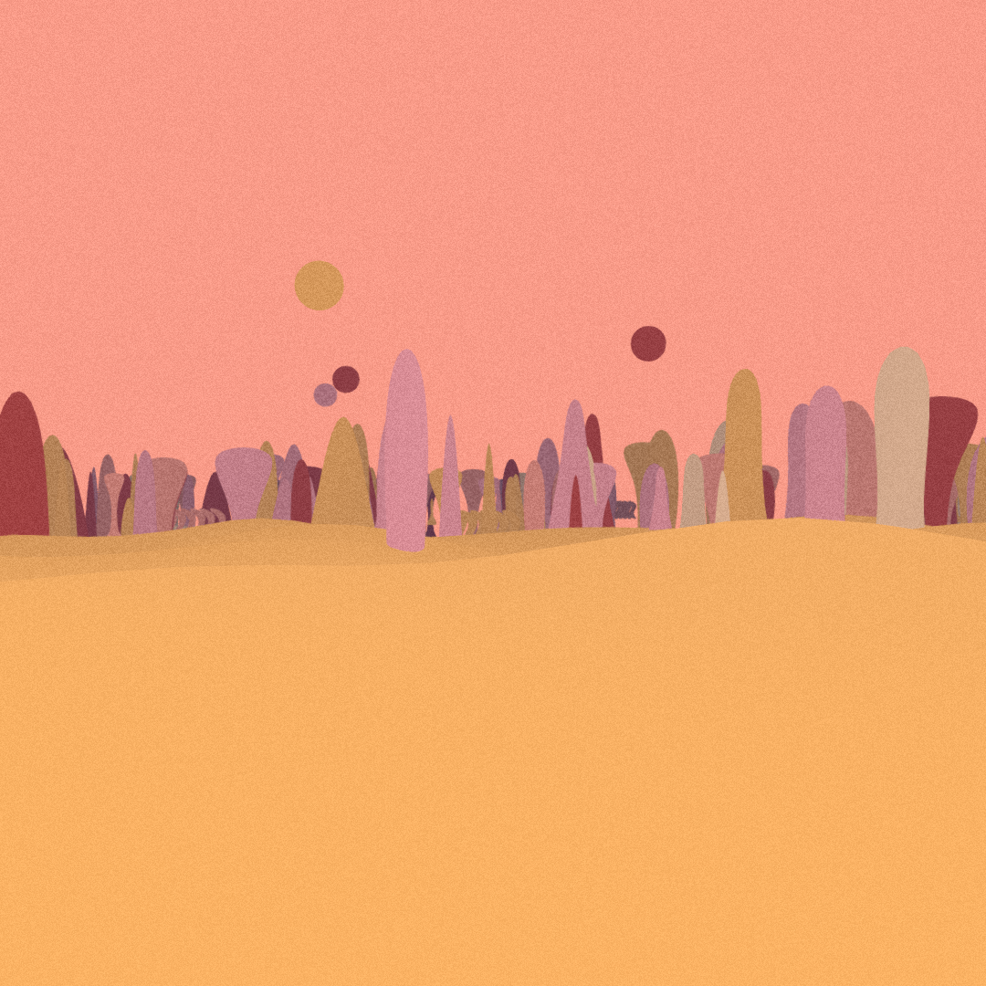 Abstract Environment - Planet Postcard #5 static token preview