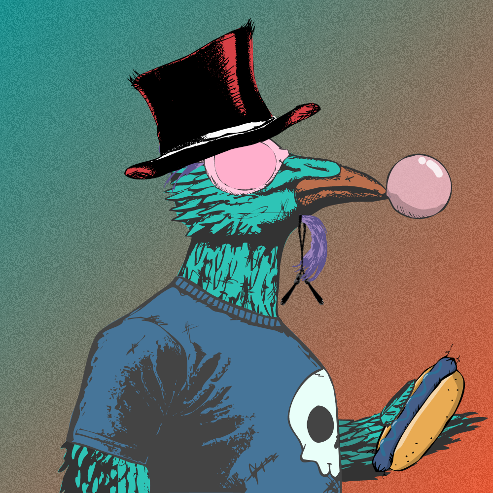 Bad Bird #9 static token preview