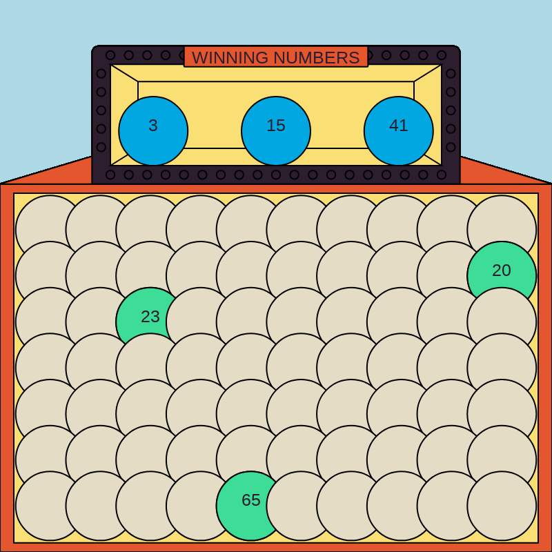 NFT Millions Lotto 03 #10 static token preview