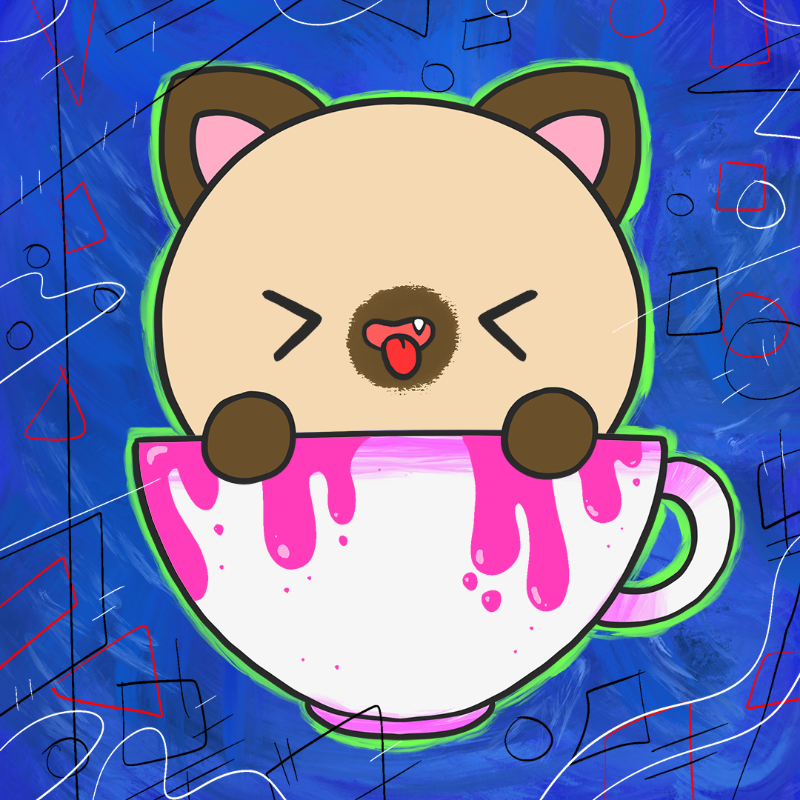 Cupkitties #21 static token preview