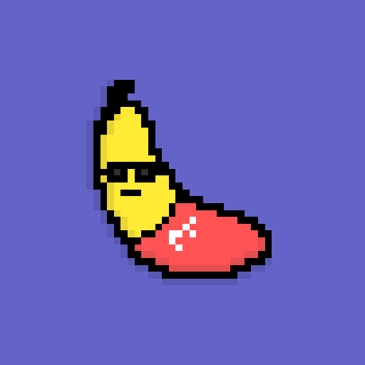 Pixel Bananas #4 static token preview