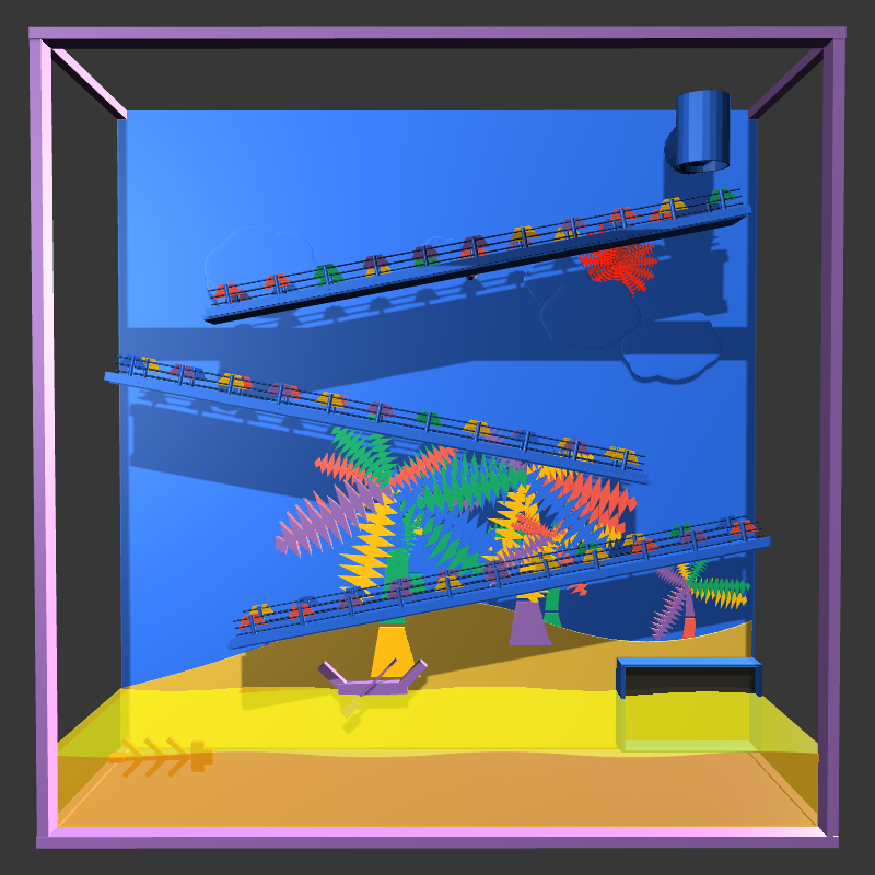 “Uncle Run” Fun Park: Thrill Ride #8 static token preview