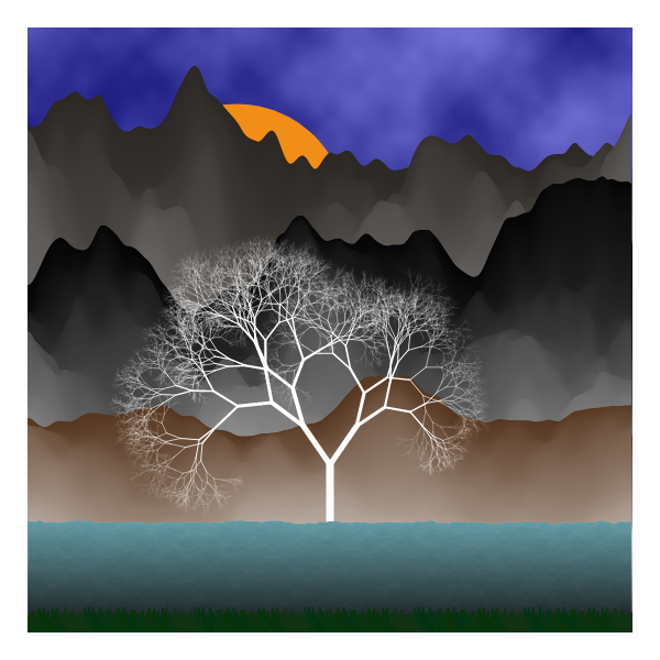 Landscape #16 static token preview