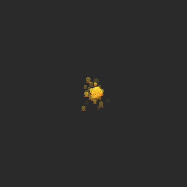 Emojies particle system #2 static token preview
