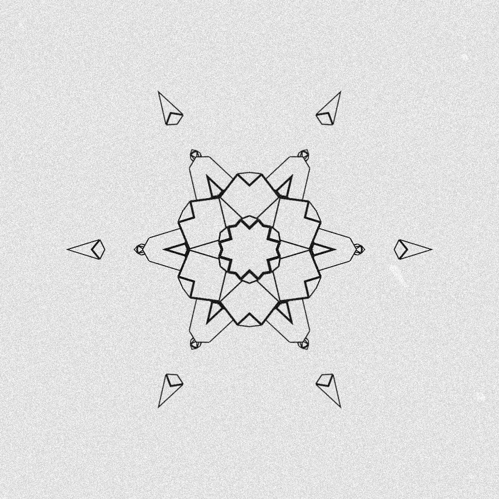 Monochrome Kaleido #315 static token preview