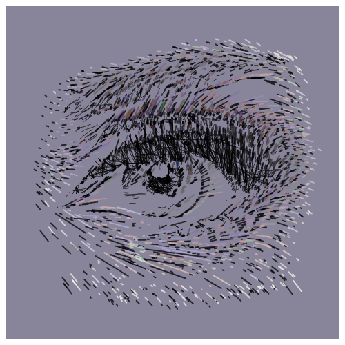 Vector Drawing Eyes A_ #1 static token preview