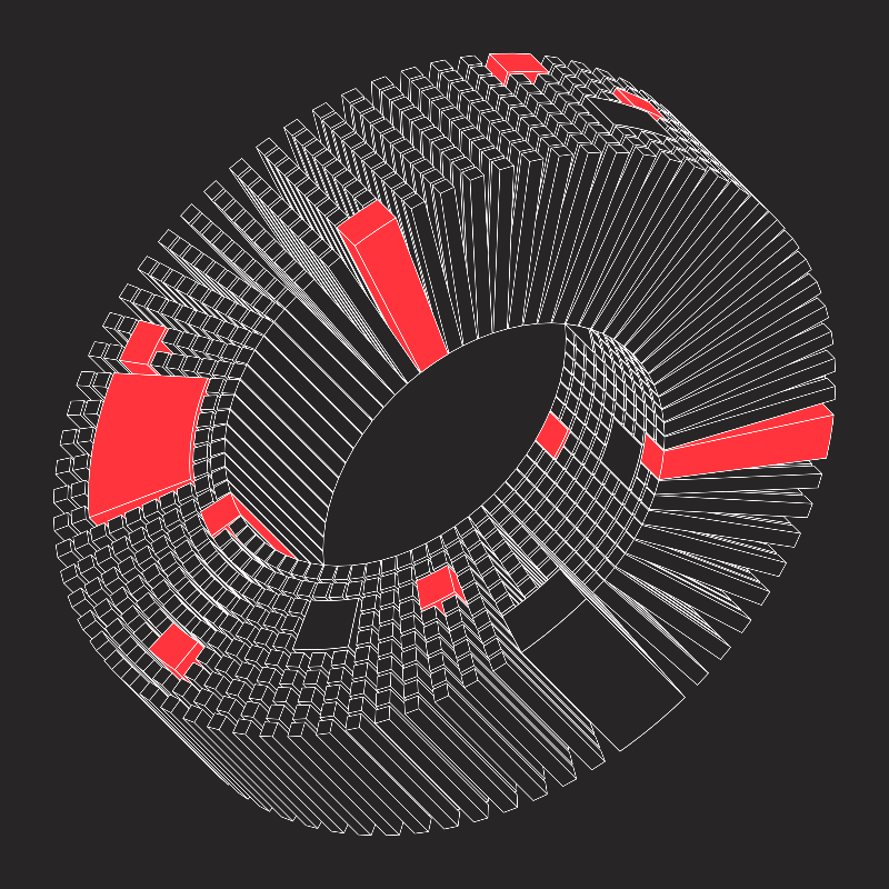 Ex Mobius (Neon Red) #6 static token preview