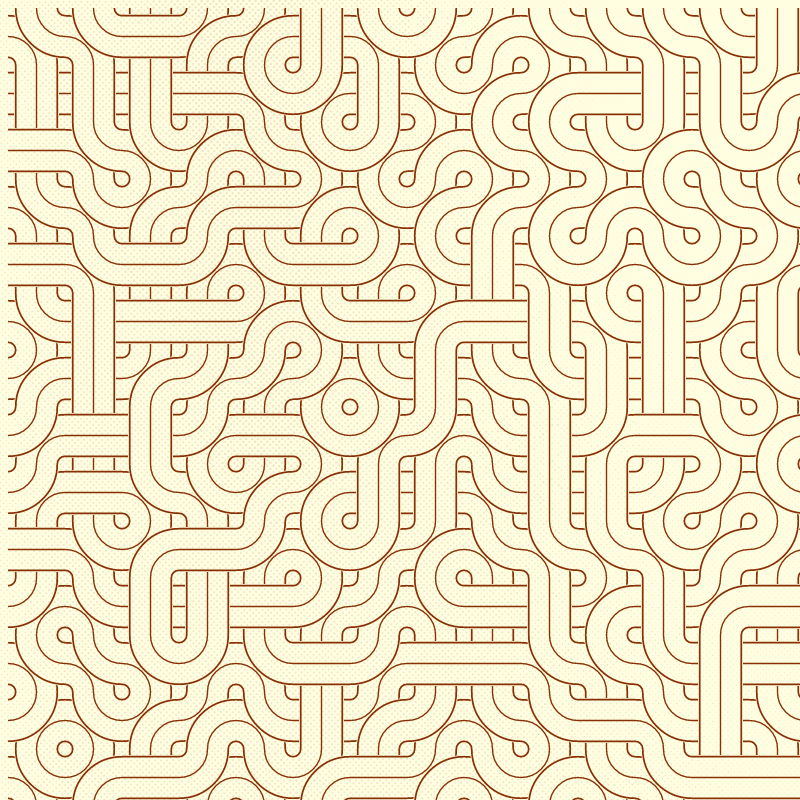 Dirty Interlaced Truchet Tiles #12 static token preview