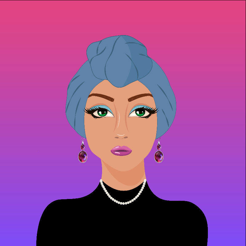 Hijabis NFT #6 static token preview