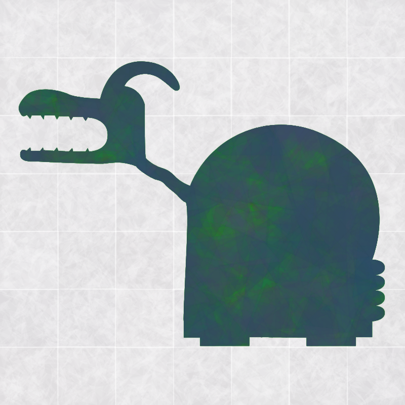 Generative Dinosaur #4 static token preview