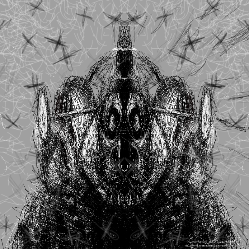 One Tezo Drawings_614+ #11 static token preview