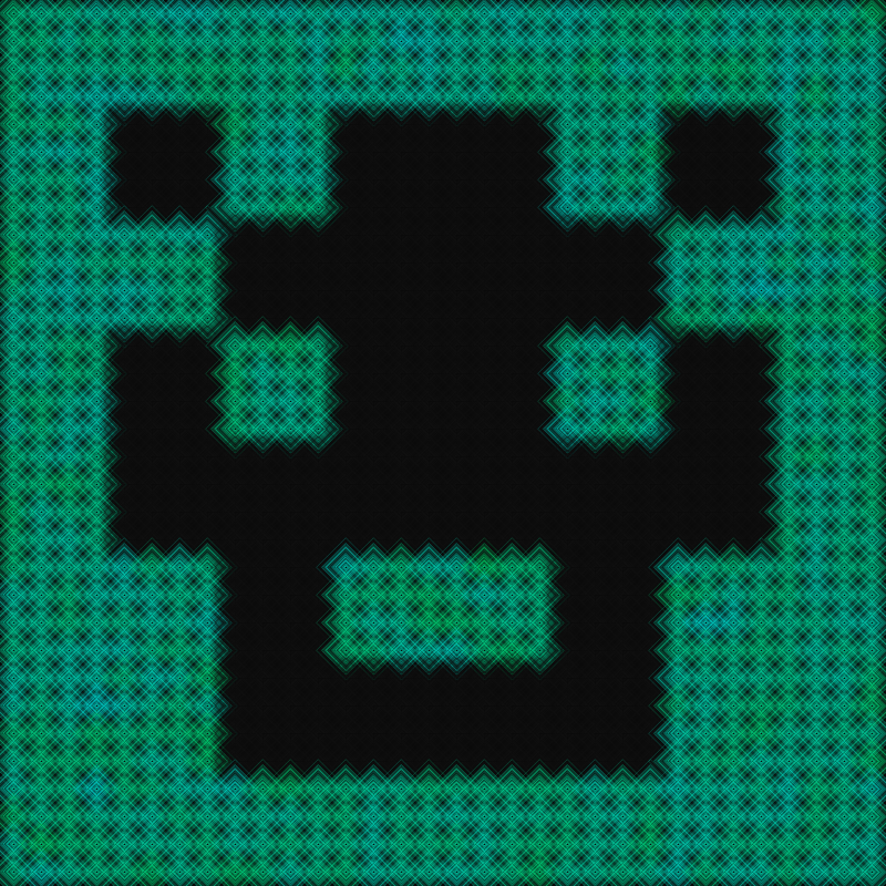 Not your average space invader #8 static token preview