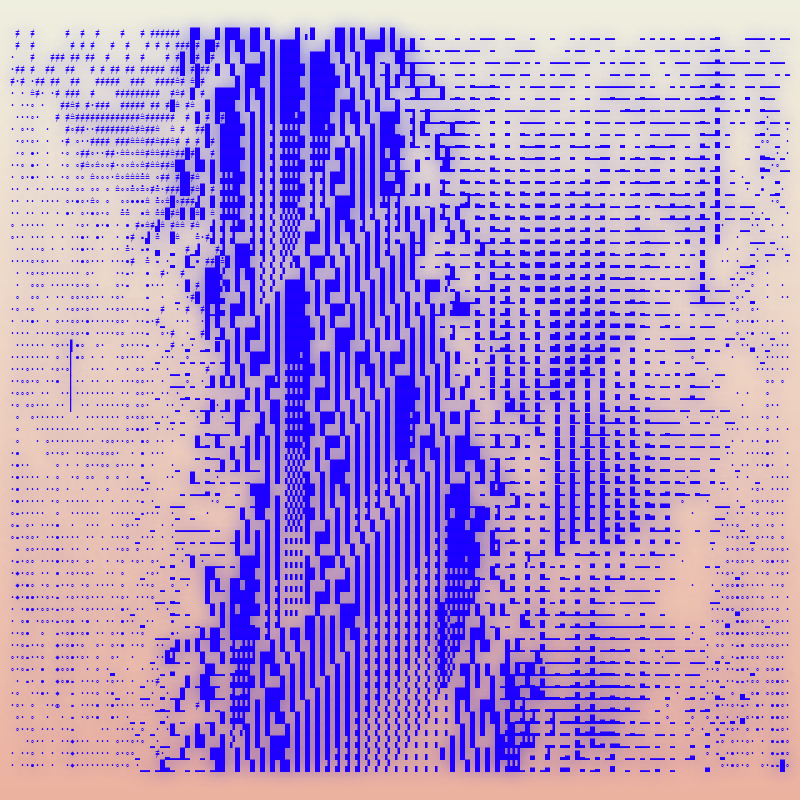 ASCII-SCAPE #10 static token preview