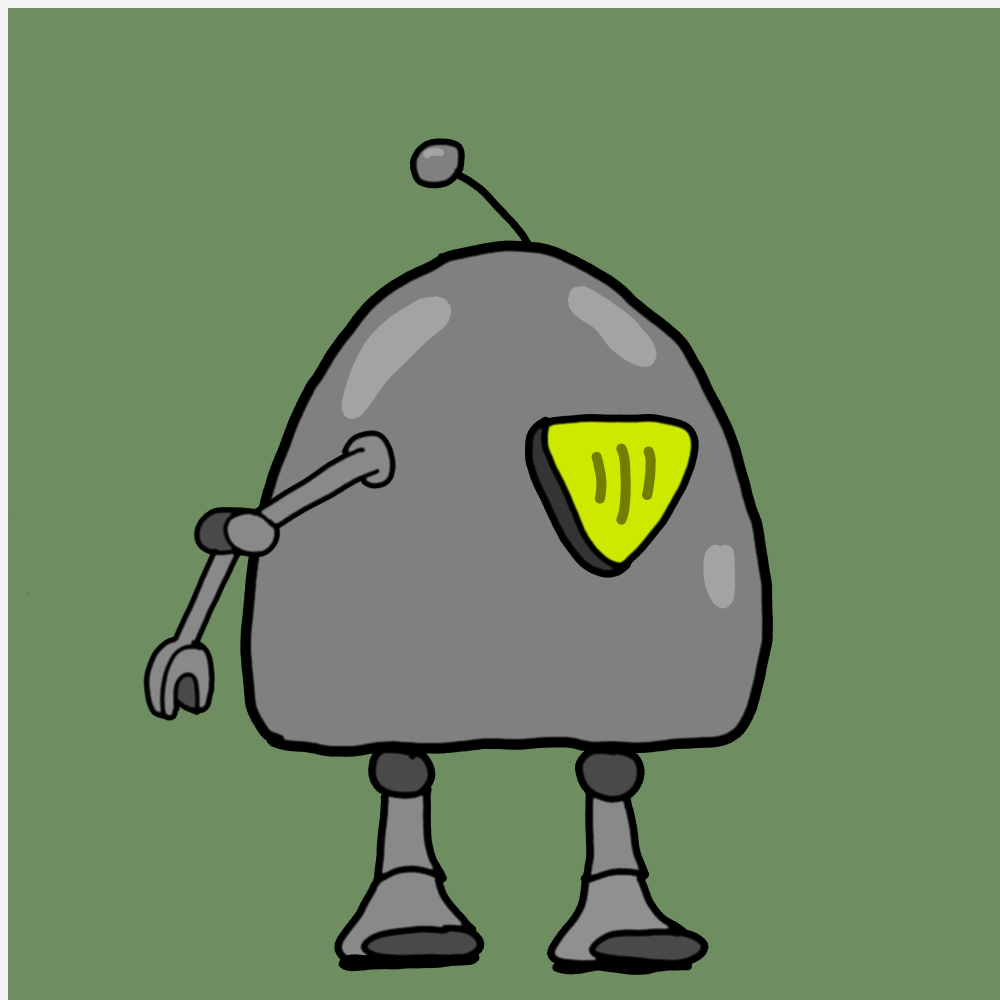 Evil Robots #74 static token preview