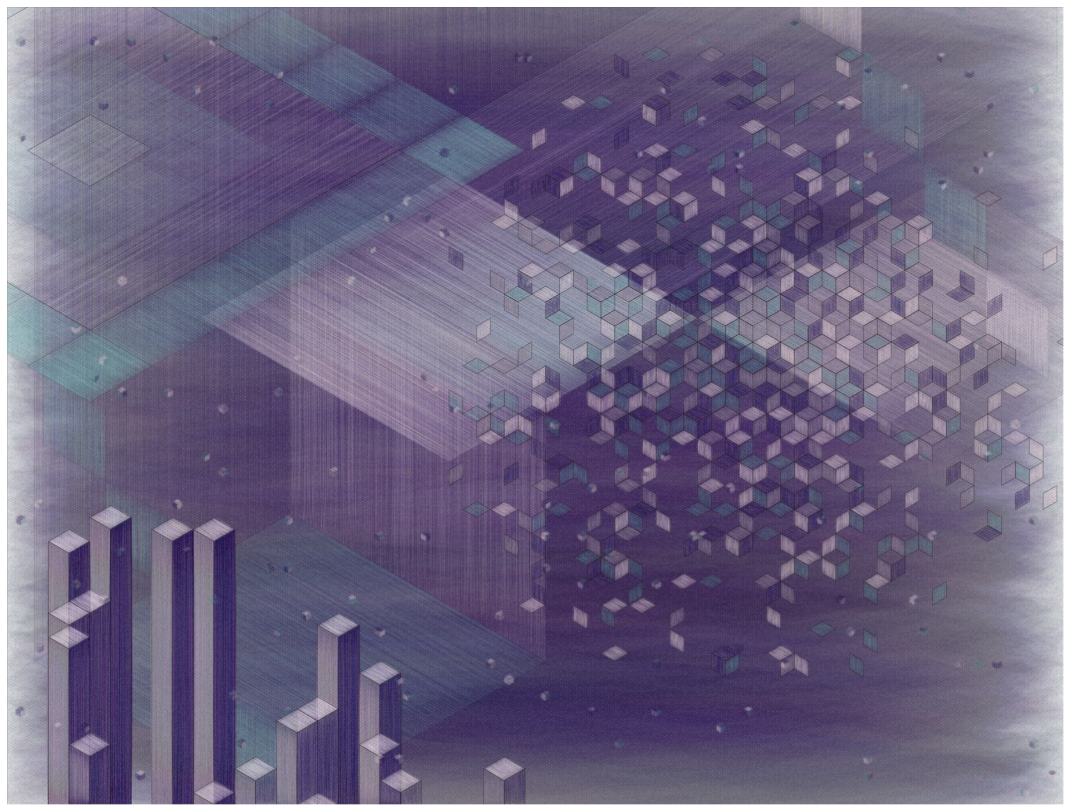 View From Our Window Depicted In Rhombuses #8 static token preview