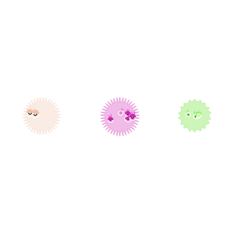 Beautiful virus #5 static token preview